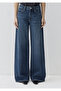 Joy Edition Tencel Tm Lyocell Blended Dark Jeans Regular Waist/Wide Leg 1010960-91273 - 6