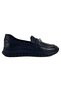 208 Genuine Leather Women's Casual Shoes-Black - 3
