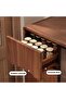 NKX Dining Side Integrated Storage Cabinet Against the Wall Solid wood core tea Living room cabinet - 4