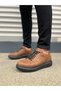 Jy151 Boost Lace-Up Skin Men's Casual Sneaker Shoes Cst - Tan - 2