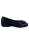 101 Daily Genuine Leather Soft Women's Ballerinas-Black - 3