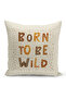 4-Piece Throw Pillow Cover Set Kids Baby Room Digital Printed - 2