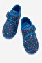 Children's Velcro Home Slippers Blue Balls - 7