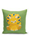 4-Piece Throw Pillow Cover Set Kids Baby Room Digital Printed - 4