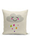 4-Piece Throw Pillow Cover Set Kids Baby Room Digital Printed - 2
