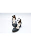 Satin Stone 5 cm Thick Heel Women's Shoes