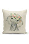 4-Piece Throw Pillow Cover Set Kids Baby Room Digital Printed - 2
