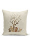 4-Piece Throw Pillow Cover Set Kids Baby Room Digital Printed - 4