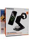 POWERDOCK 4-in-1 Wireless Charging Station (15W) with 360° Adjustable Stand and Night Lamp - 4