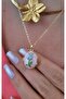 Spring Secret: Non-Fading Tulip Enamel Openable Locket Necklace - 3