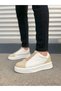 Jy007 Alba Laceless Suede Skin Men's Casual Sneaker Shoes Scbt Beige/White - 2