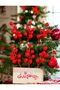New Year Long Stem Kokina Red Berry Tree Ornament 5 Pieces 23 cm New Year Kokina Cherry Branch Hpy26072 - 2