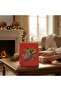 3-Piece Red Twist Handle Paper Gift Bag – Colorful Pinecone Christmas Themed with Label (8X18X24 cm) - 3