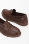 Women's Classic Loafer Moccasin Casual Shoes Brown - 5