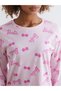 Esvab • Modern & Distinguished Zero Roba Collar Stylish Dress Princess Baby Seriesprinted Women's Pajama Set - 3