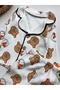 100% Cotton Long Sleeve Buttoned Seasonal Baby Kids Pajamas - 4