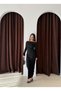 Asymmetric Design Baby Overlock Detail Skirt Suit - 8