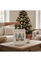 3-Piece White Twist Handle Paper Gift Bag – Penguins Christmas Themed with Label (8X18X24 cm) - 3
