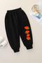 Strawberry Printed Unisex Children's Trackpants