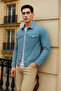 سترة جينز رجالية يومية موسمي Premium Trend B.Blue - 2