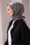 Geometric Pattern Silk Twill Scarf 4221D01 05