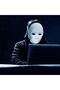 White Color Paintable Anonymous Full Face Cosplay Mask 24X18 cm Rsieg430-Cc84 - 6