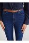 Esvab • Modern & Distinctive Jupiter Super Skinny Fit Jean Pants with Belted Waist - 3