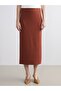 Lcwaikiki Classic Elastic Waist Slit Skirt - 2