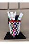 Basketball Crucible Pen Holder - Basketball Designed Gift Decorative Crucible Pen Holder - 3