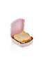 2 Pieces Lunch Sandwich Toast Storage Carry Container Qlux Bpa Free School Camping Picnic L-00410 - 2