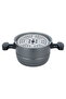 قدر الضغط الكهربائي الاحترافي GT809-W — سعة 8 لتر، 1200 واط، وعاء داخلي من الجرانيت، 10 وظائف، فضي/أسود - 5