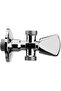 Twin Outlet Valve with Triangle Handle - 1/2 x 1/2 inch