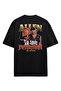 Allen Iverson Basketball Oversized Black T-Shirt - 3