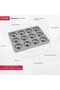 Mini Donut Pan | Non-Stick Baking Pan with 12 Cup | Donut Baking Tray | Grey - PR218616 - 7