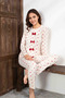 Soft Fabric Women's Pajama Set Mother Daughter Matching Pajama Set - 2