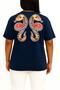 Oversized Gemini Zodiac Sign - Astrology Pocket and Back Design Unisex T-Shirt - 4