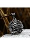 Nordic Mythology Design S+ Quality 316L Stainless Tarnish Free Steel Necklace - 3
