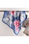 Elegant Pink Flowers, Sun Protection, Windproof, Double Sided Printed , Scarf, Scarf 70X70 - 3
