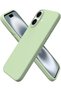 iPhone 17 Case Inside Velvet Shockproof Screen and Camera Raised Lasman Cover-Light Green