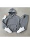 Women's Oversized Hooded Tracksuit Set Winter Cotton-Insulated