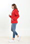 100% Cotton, No Shearling, 3 Threads, Oversized Wide Fit, Zippered, Hooded Kangru Pockets, Sweatshirt Cardigan - 7