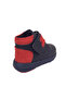 Ortopedikal1001 Ridente Navy Blue Red Suede Baby Boy Boots 100% Leather Thick Single Velcro - 4