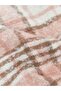 Plaid Patterned Short Tasseled Women's Scarf - 3