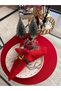 6-Piece Pomegranate Christmas Napkin Ring Napkin Holder Napkin Buckle Ring Tableware New Year Christmas