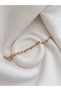 Steel Interlocking Bracelet - Gold Color Steel Bracelet - 2