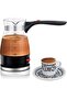 500ML Turkish Glass Electric Coffee Maker with Foldable Handle