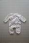 100% Organic Cotton Latte Checkerboard Pattern Girls-Boys Soft Baby Romper - 2