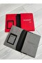 Teacher's Day Themed Leather-Covered Gift - Undated Agenda / Notebook with Organizer