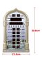 Digital Islamic Mosque Clock Multicolour 38.8x23.8cm - 3