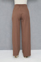 Fabric Buttoned Pants - 5